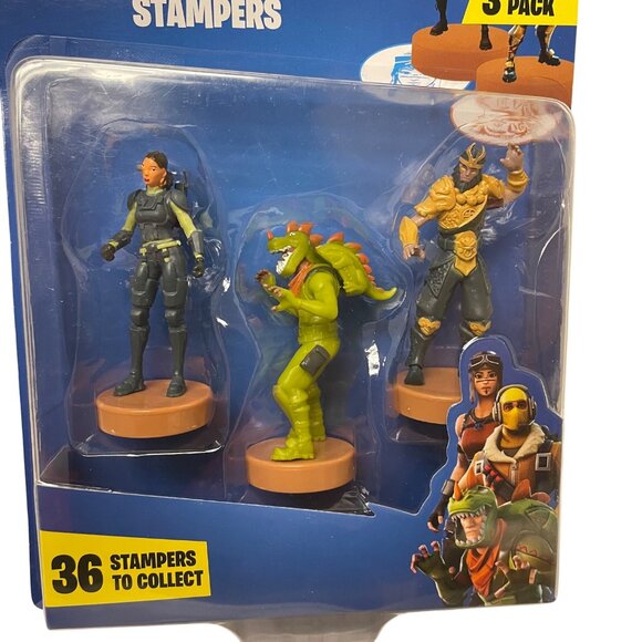 Fortnite Collectible Stampers 3-Pack - Picture 1 of 5